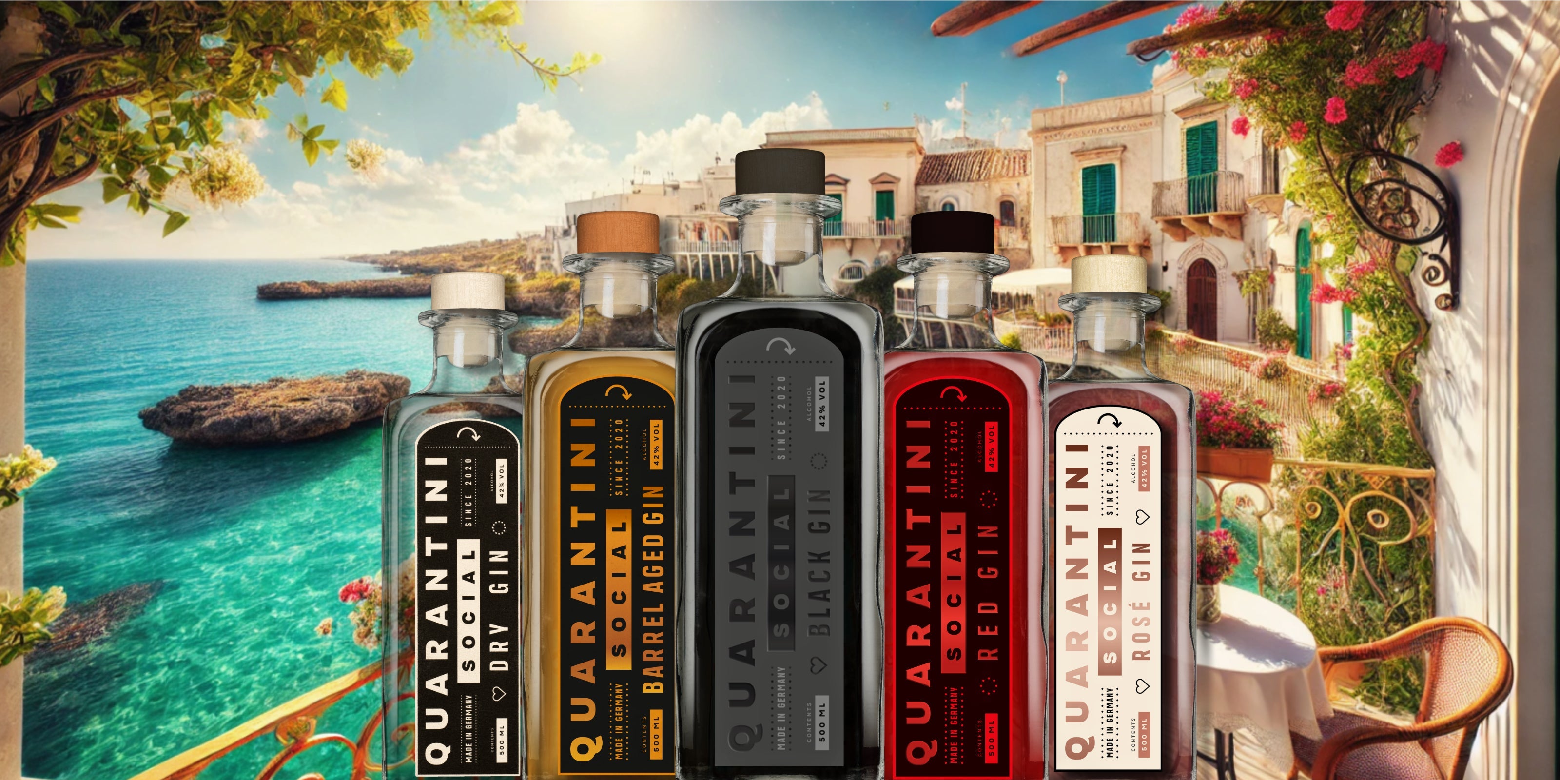 Quarantini Social Gin