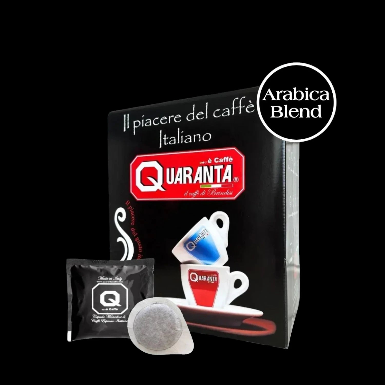 Quaranta Caffè „Arabica“ E.S.E. Pads