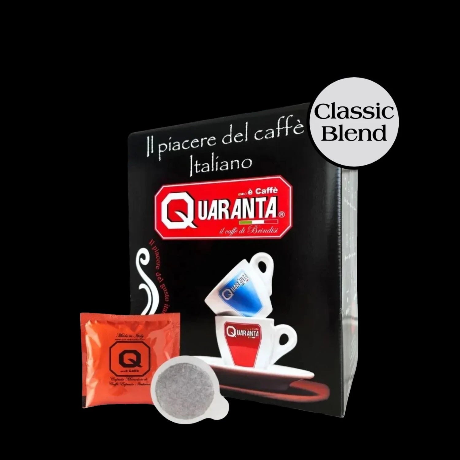 Quaranta Caffè „Classic“ E.S.E. Pads