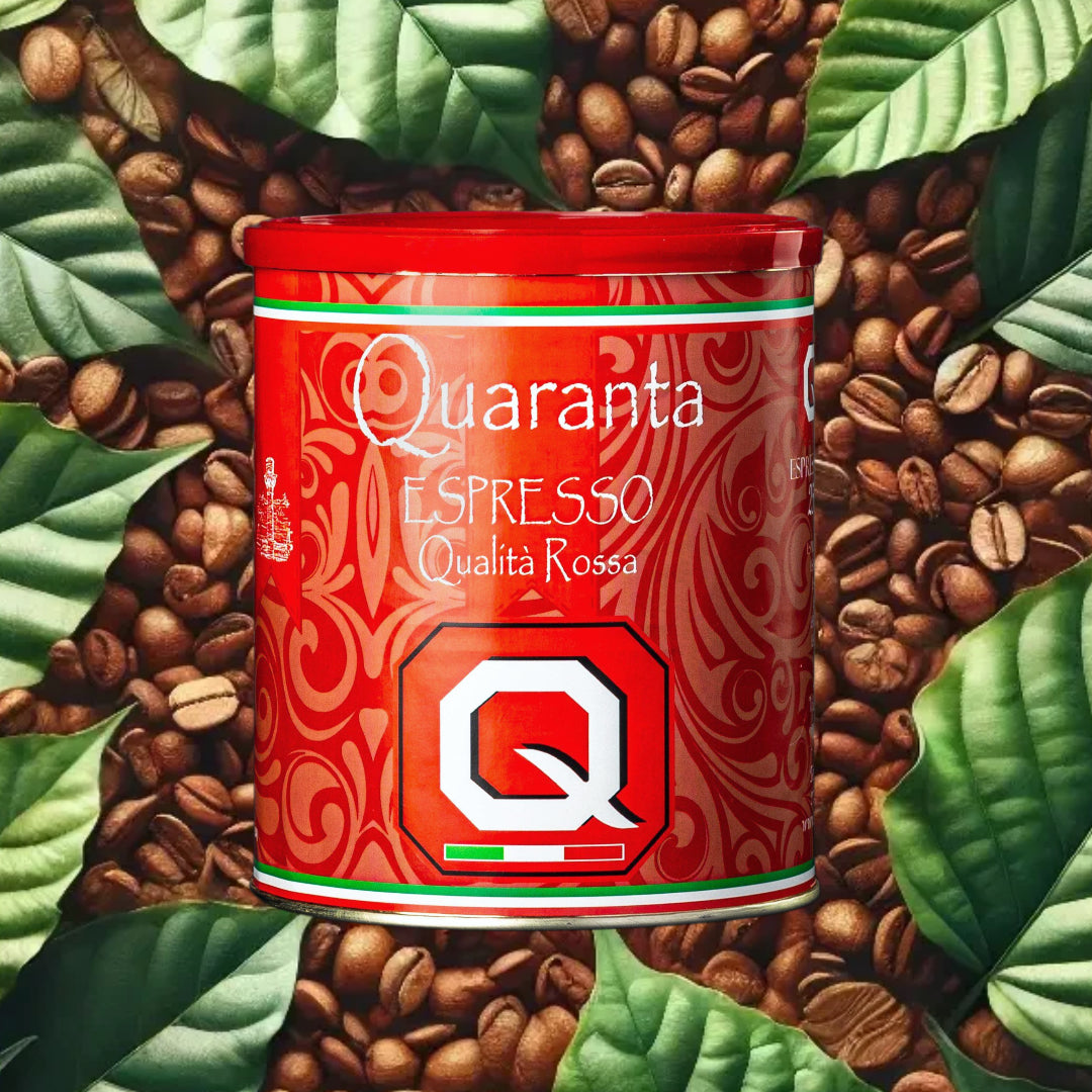 Quaranta Caffè „Espresso Rosso“ gemahlen