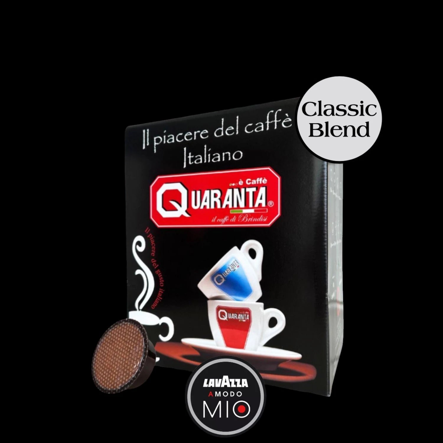 Quaranta Caffè „Classic“ A-Modo-Mio-Kapseln