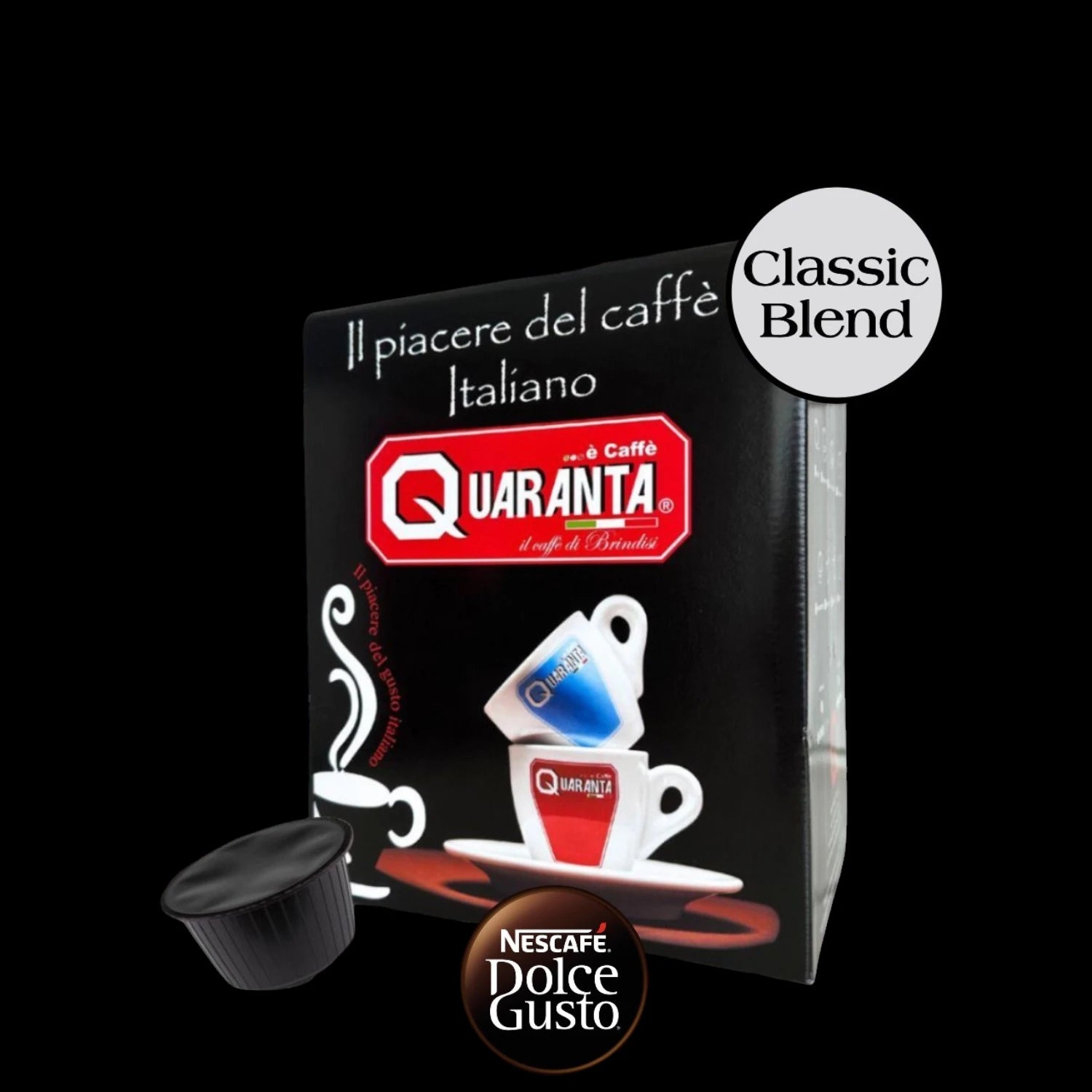 Quaranta Caffè „Classic“ Dolce-Gusto-Kapseln