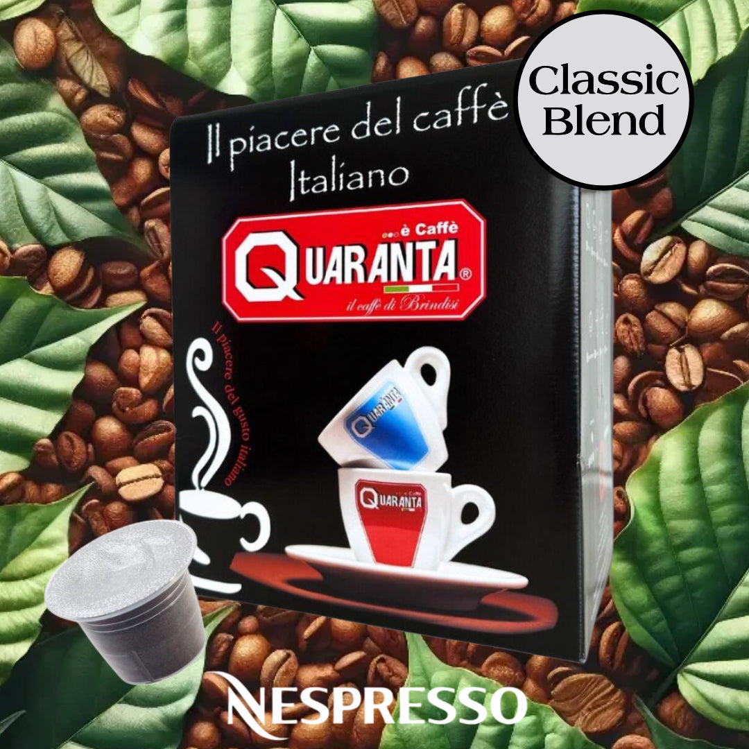 Quaranta Caffè „Classic“ Nespresso-Kapseln
