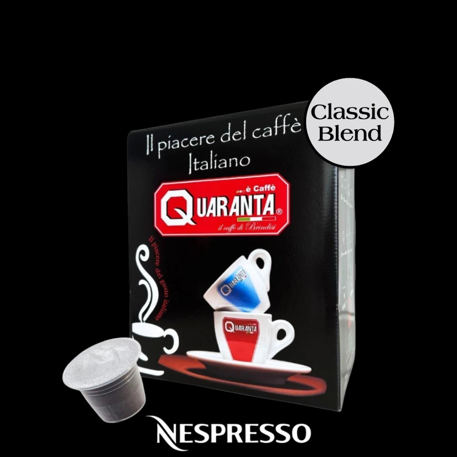 Quaranta Caffè „Classic“ Nespresso-Kapseln