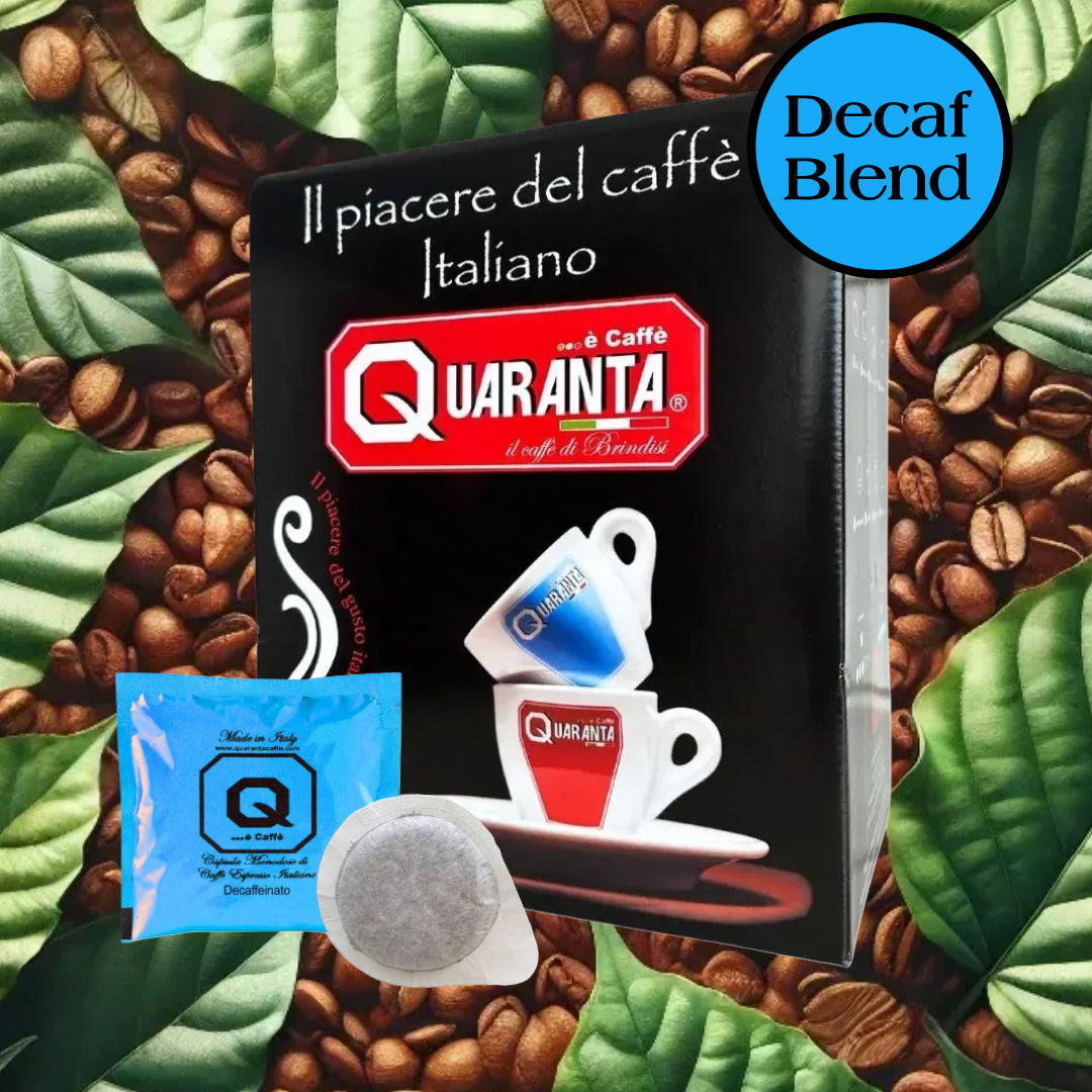 Quaranta Caffè „Decaffeinato“ Pads