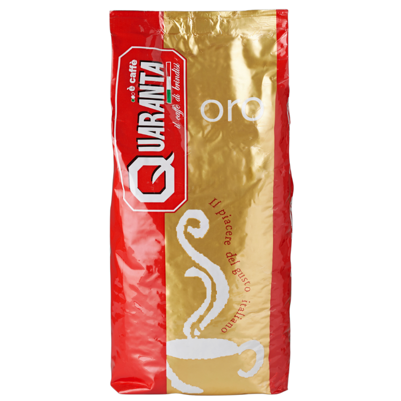 Quaranta Caffè „Oro“ ganze Bohnen
