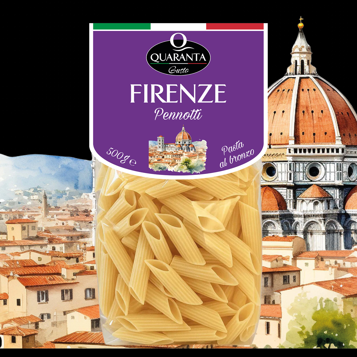 Quaranta Pasta „Firenze“ Pennotti Al Bronzo