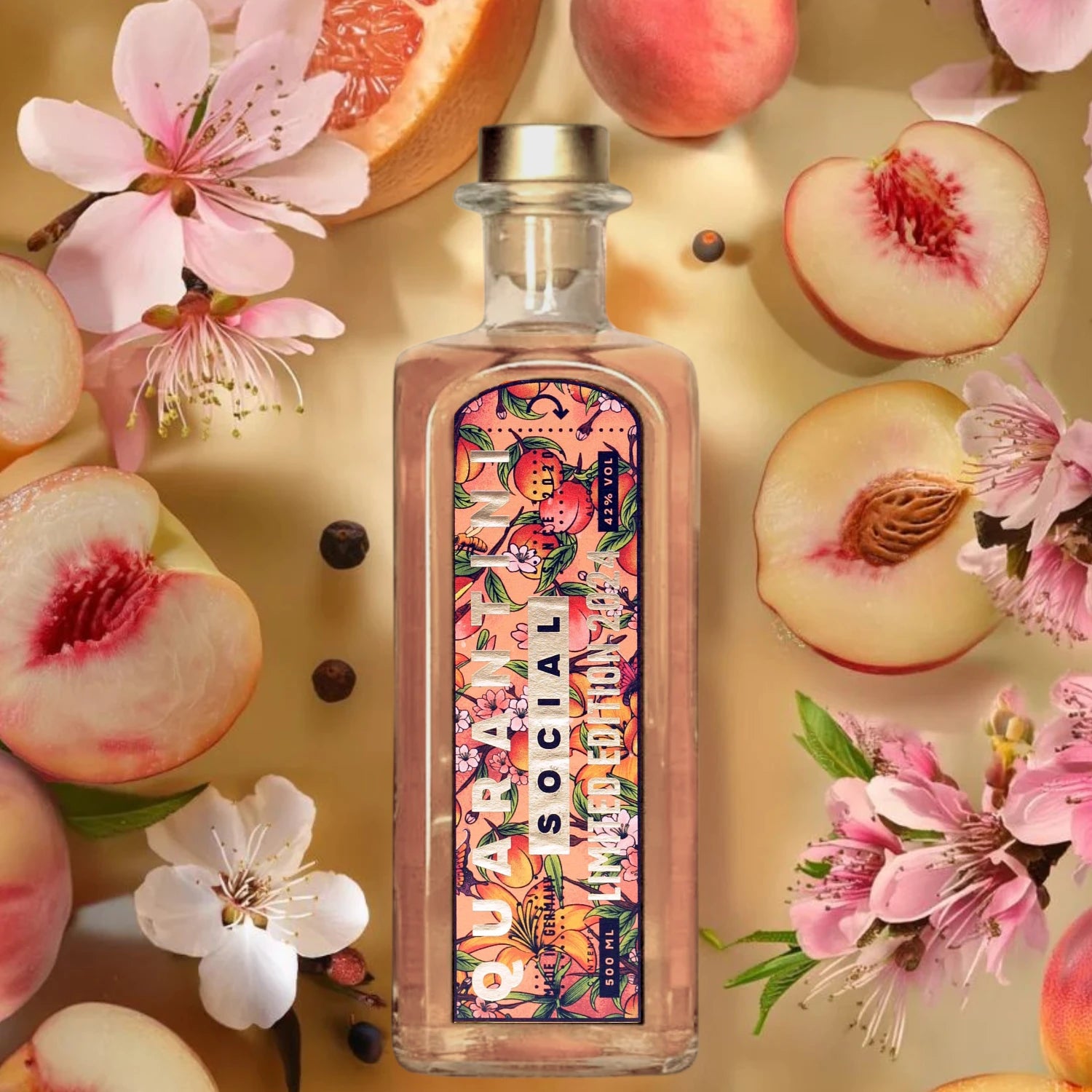 Quarantini „Peach Gin“ Limited Edition 2024