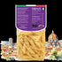 Quaranta Pasta Firenze – Pennotti al bronzo vor der Silhouette der Stadt Florenz (Rückseite)