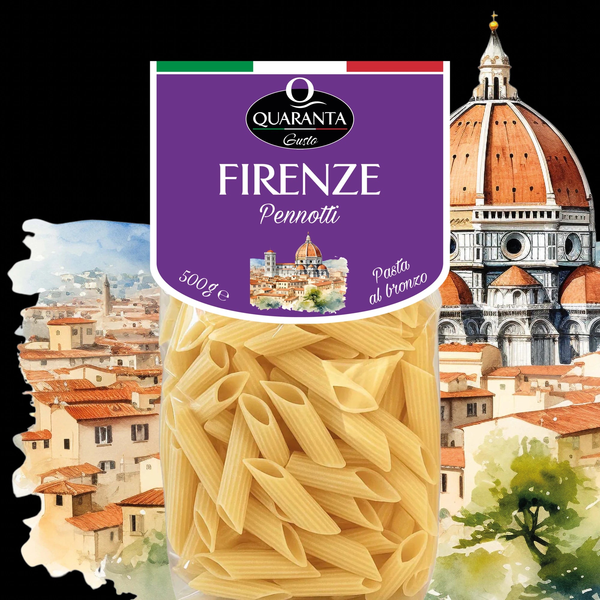 Quaranta Pasta „Firenze“ Pennotti Al Bronzo