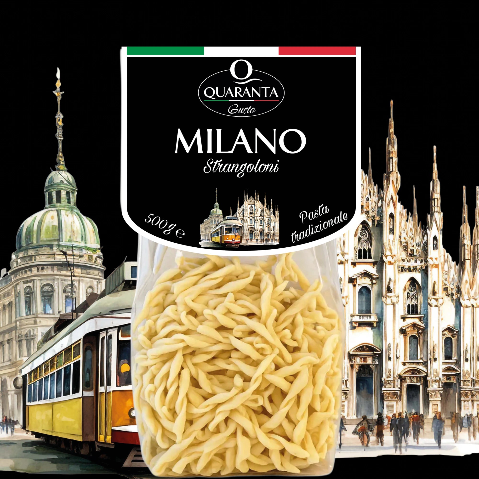 Quaranta Pasta „Milano“ Strangoloni Tradizionale
