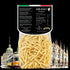 Quaranta Pasta Milano – Strangoloni Tradizionale vor der Silhouette der Stadt Mailand (Rückseite)