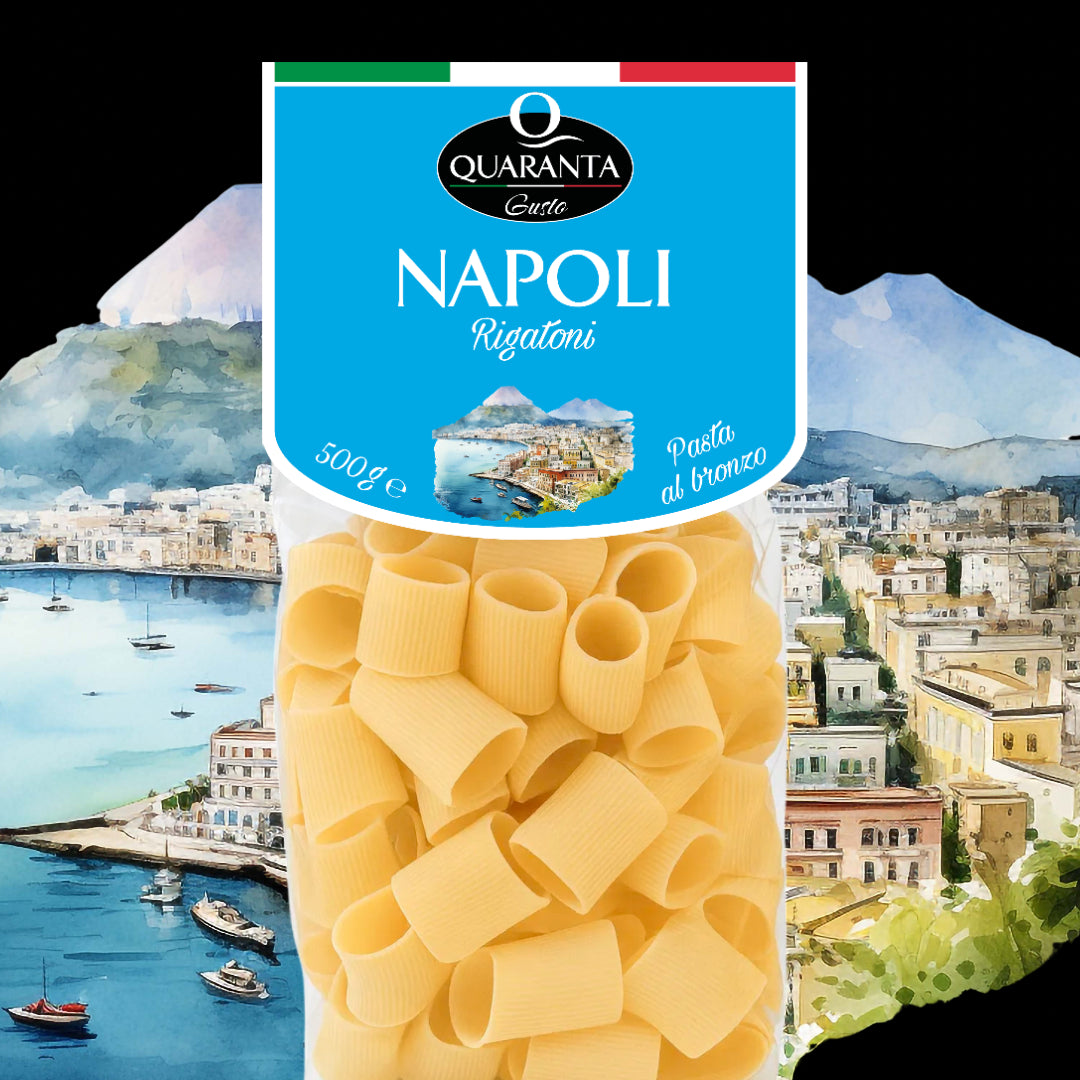 Quaranta Pasta „Napoli“ Rigatoni Al Bronzo