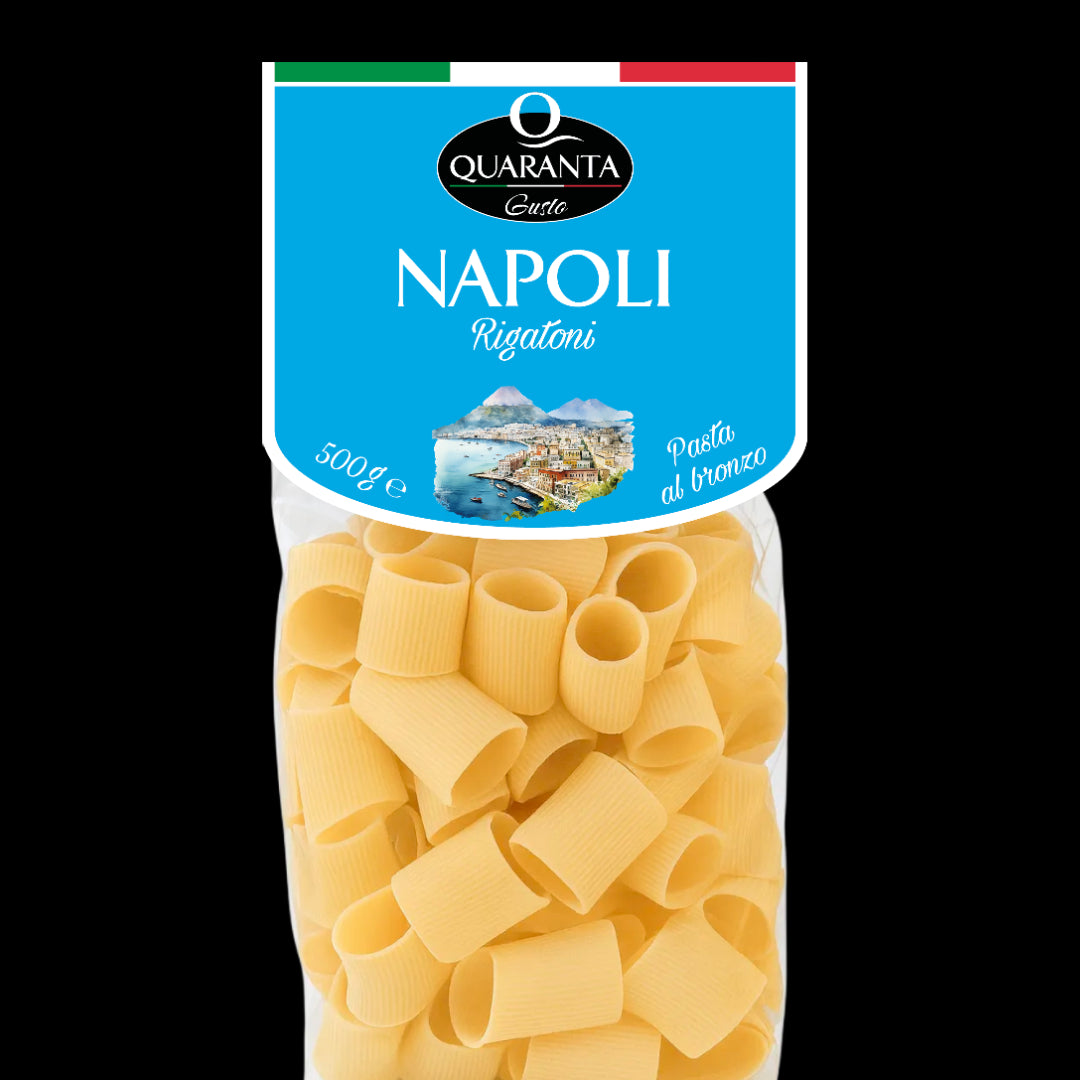 Quaranta Pasta „Napoli“ Rigatoni Al Bronzo