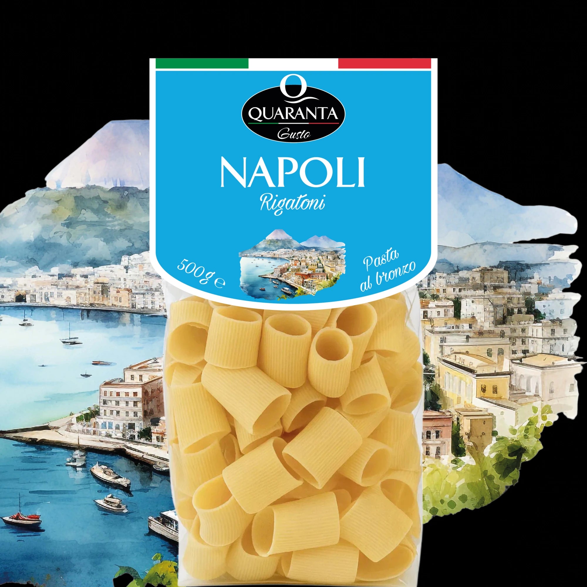 Quaranta Pasta „Napoli“ Rigatoni Al Bronzo