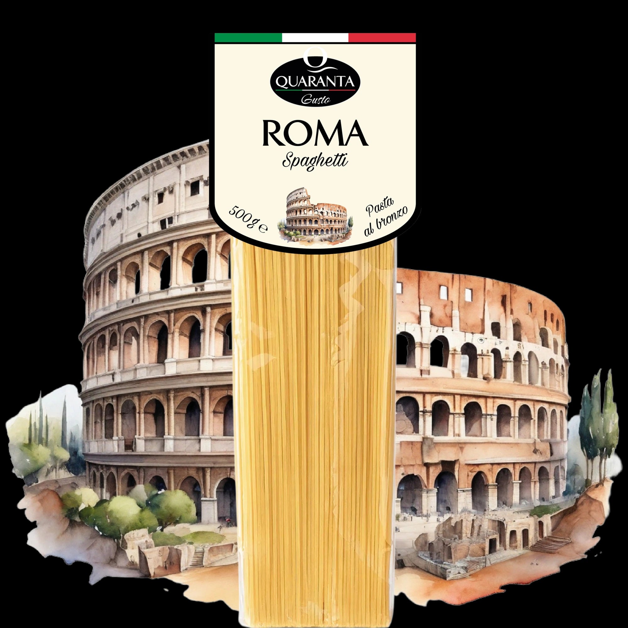 Quaranta Pasta „Roma“ Spaghetti Al Bronzo