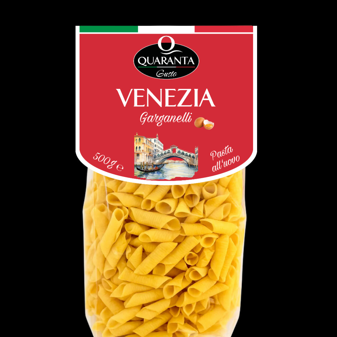 Quaranta Pasta „Venezia“ Garganelli All'Uovo