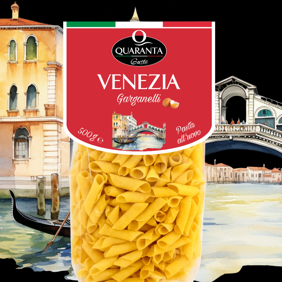 Quaranta Pasta „Venezia“ Garganelli All'Uovo
