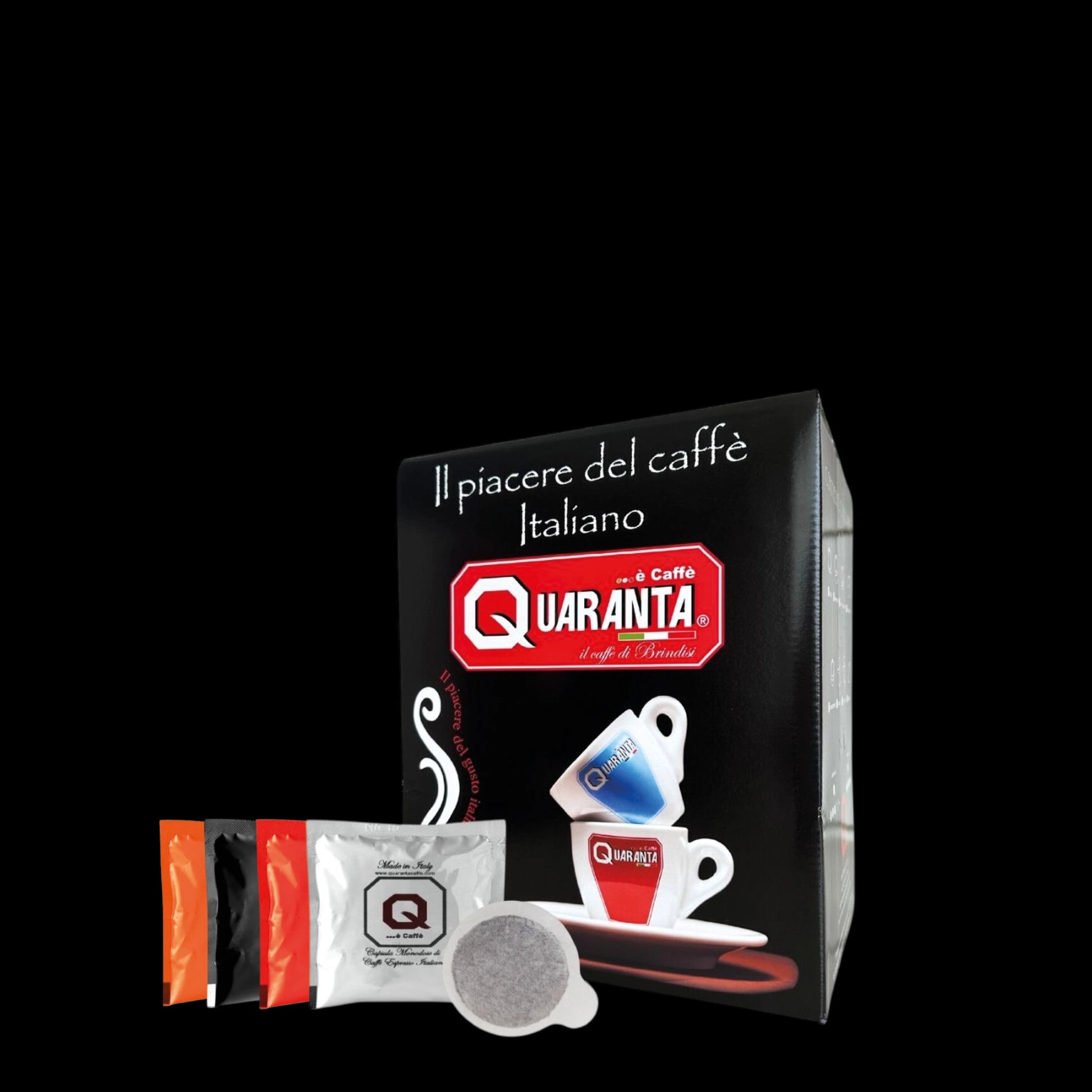 Italienischer Kaffee in E.S.E. Pads als Probier-Set – in den Blends Delicato, Intenso, Classic und Arabica.