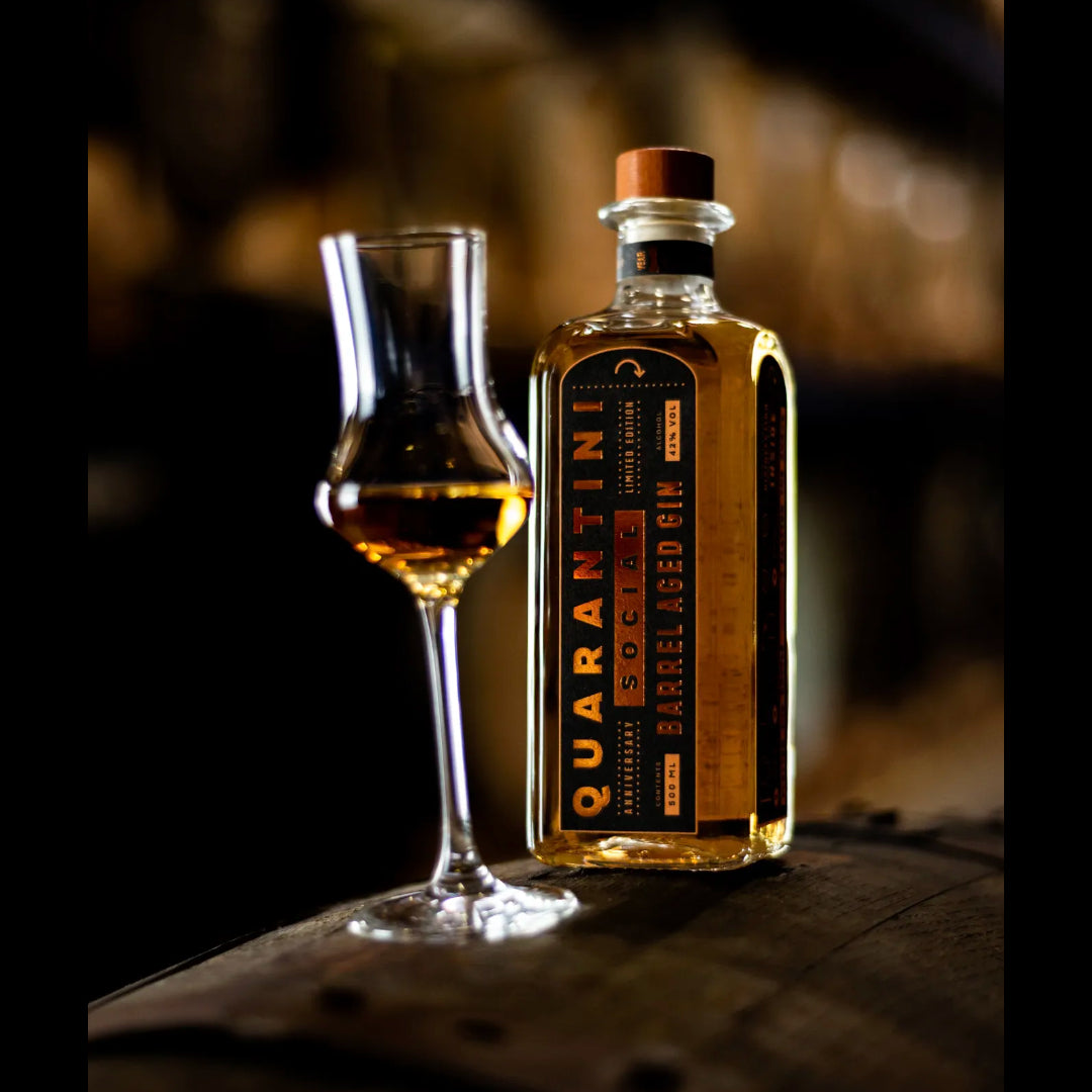 Quarantini „Barrel Aged Gin“