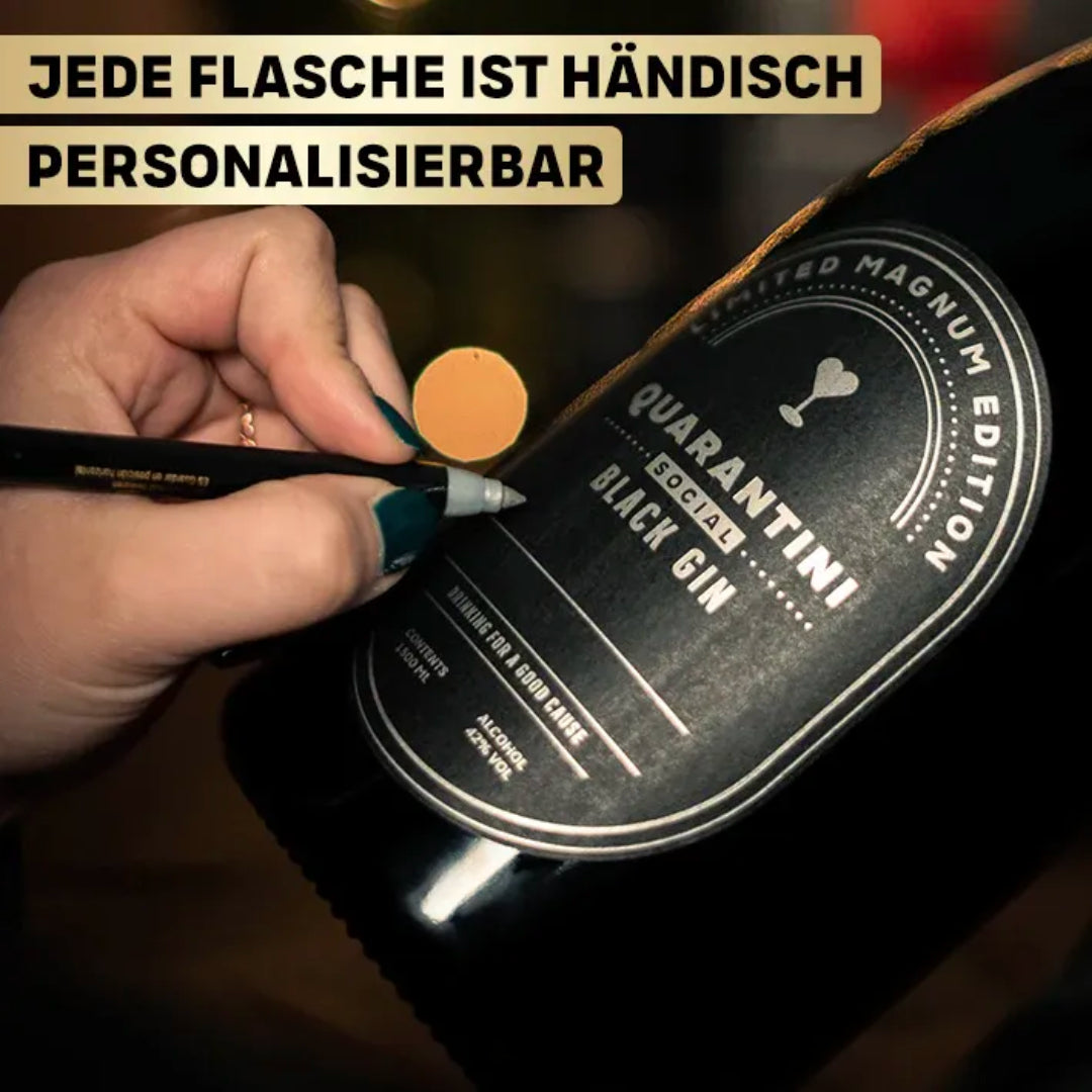 Quarantini „Black Gin“ – Limited Magnum Edition