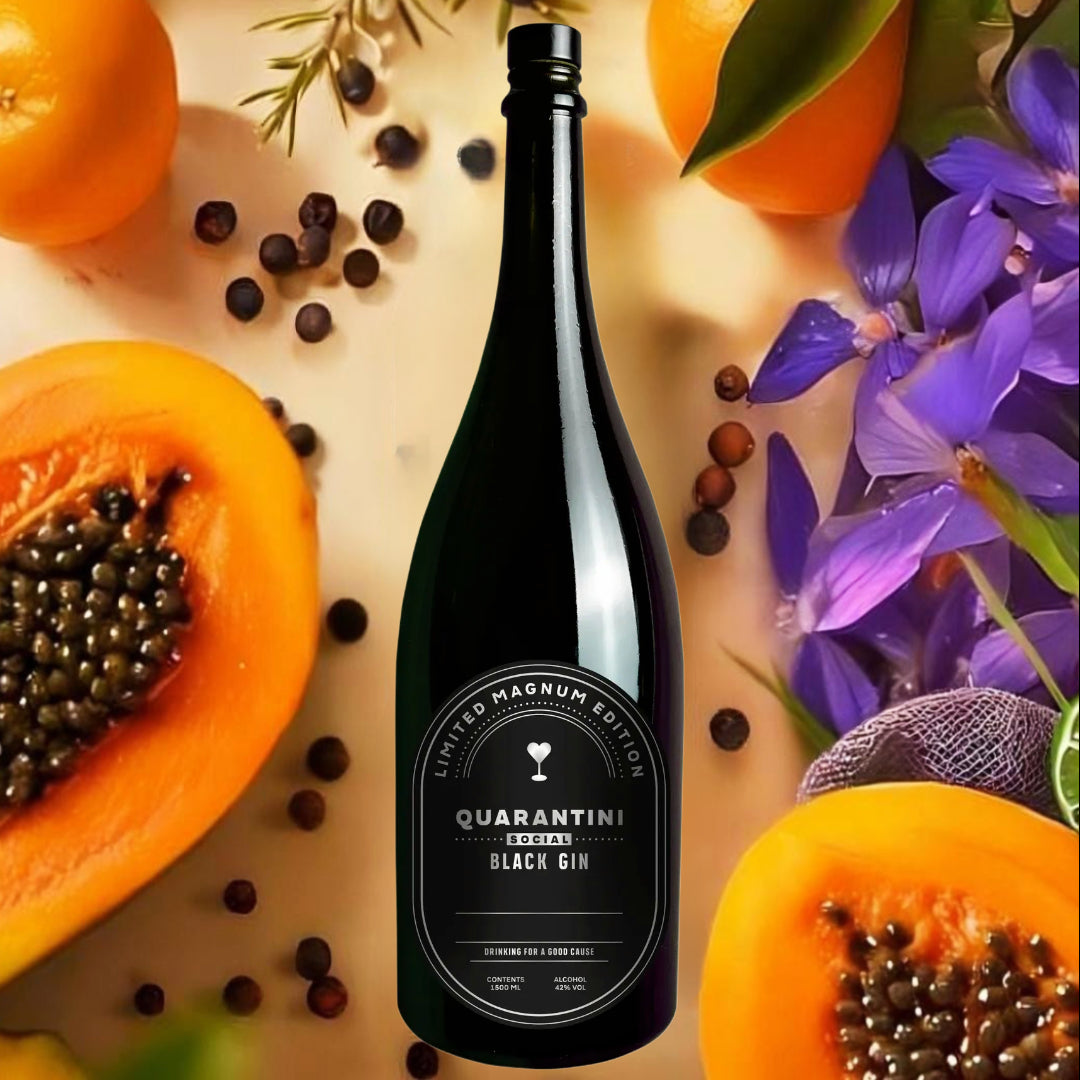Quarantini „Black Gin“ – Limited Magnum Edition