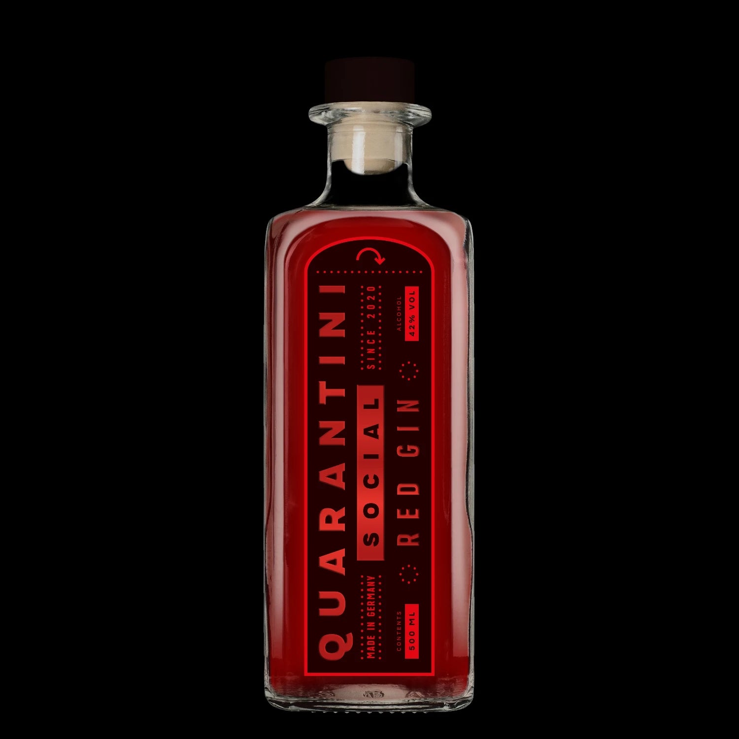 Quarantini „Red Gin“