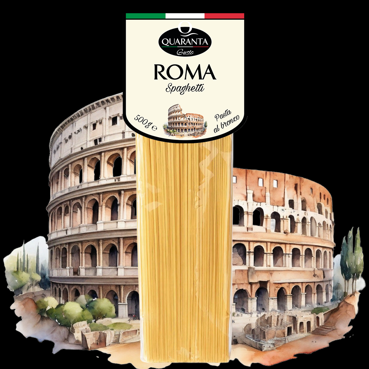 Quaranta Pasta „Roma“ Spaghetti Al Bronzo