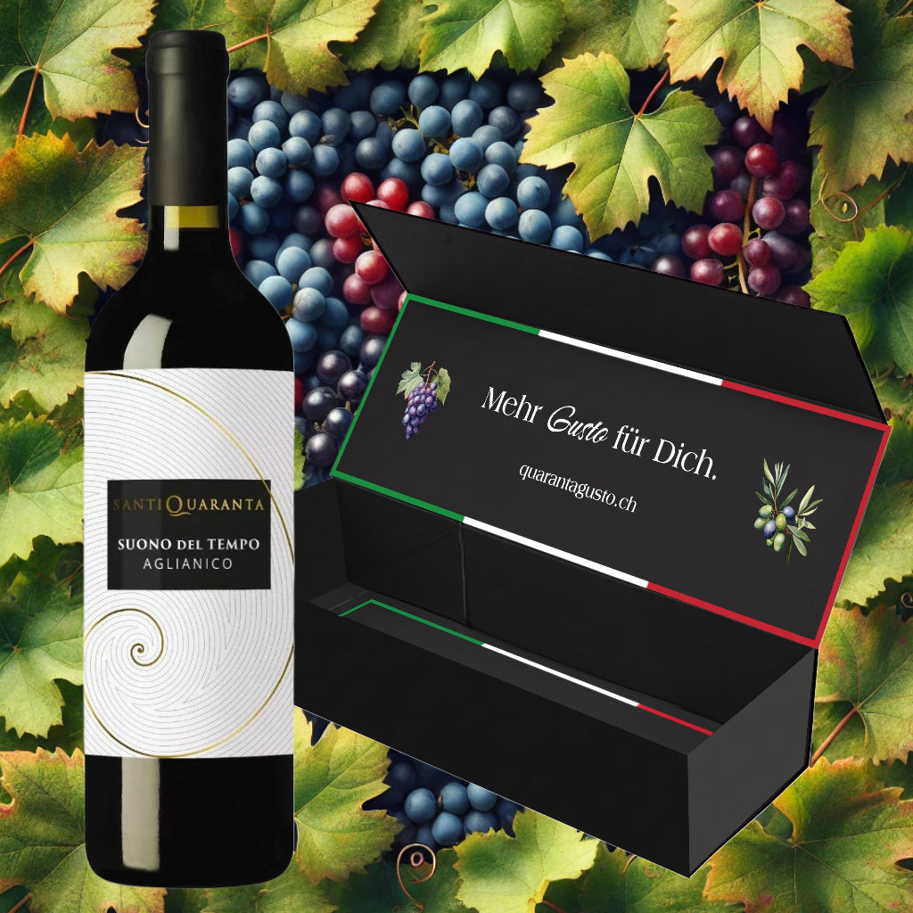 Santiquaranta Vini „Suono del Tempo“ Aglianico Campania IGT 2016