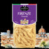 Quaranta Pasta Firenze – Pennotti al bronzo vor der Silhouette der Stadt Florenz (Vorderseite)