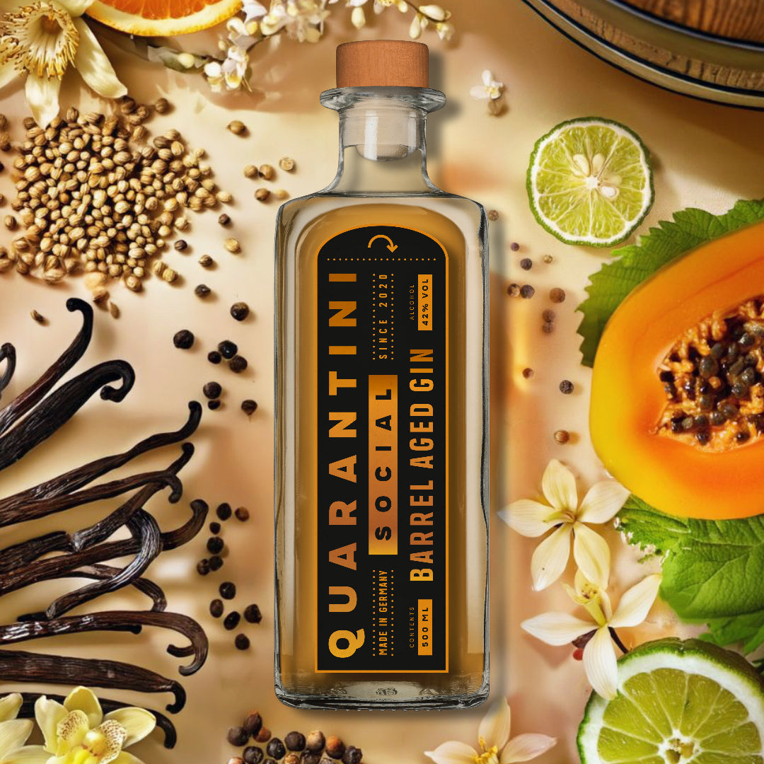 Quarantini „Barrel Aged Gin“