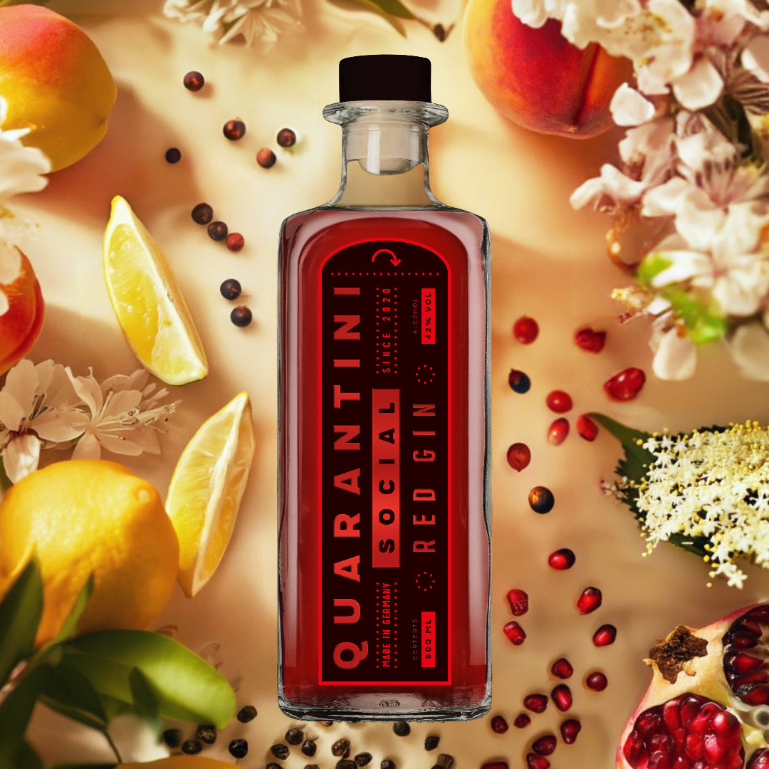 Quarantini „Red Gin“