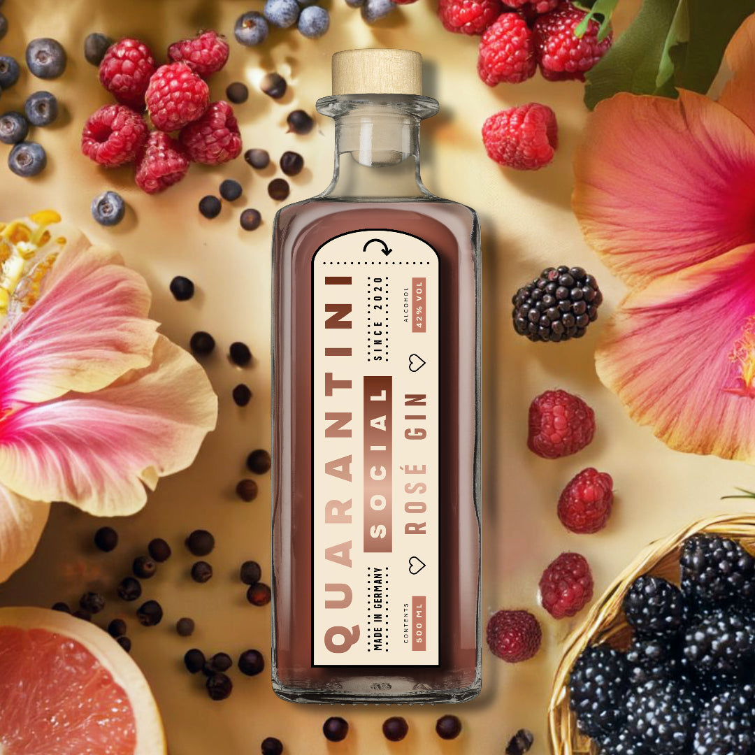 Quarantini „Rosé Gin“