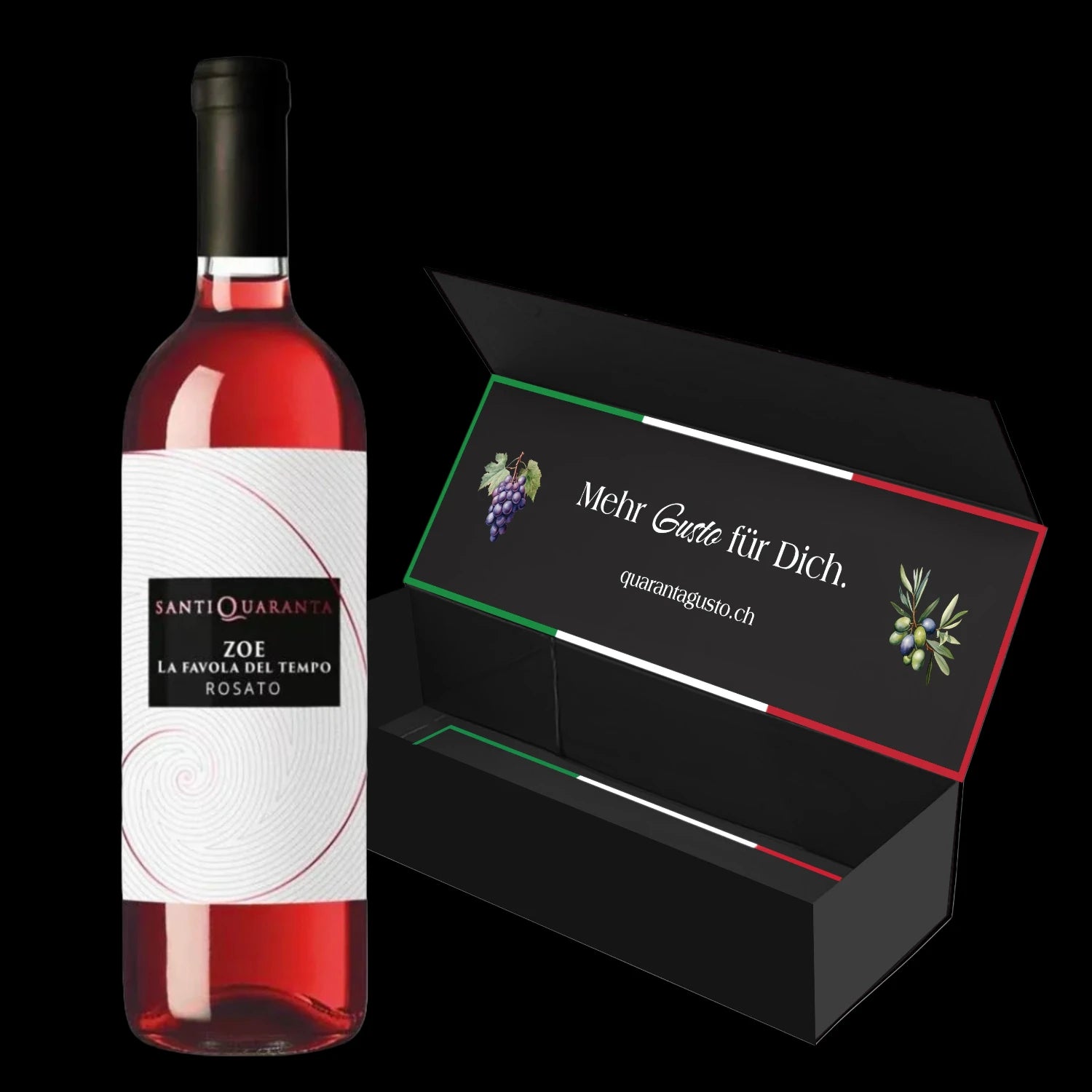 Santiquaranta „ZOE – La Favola del Tempo“ Aglianico Rosato Sannio DOC 2023