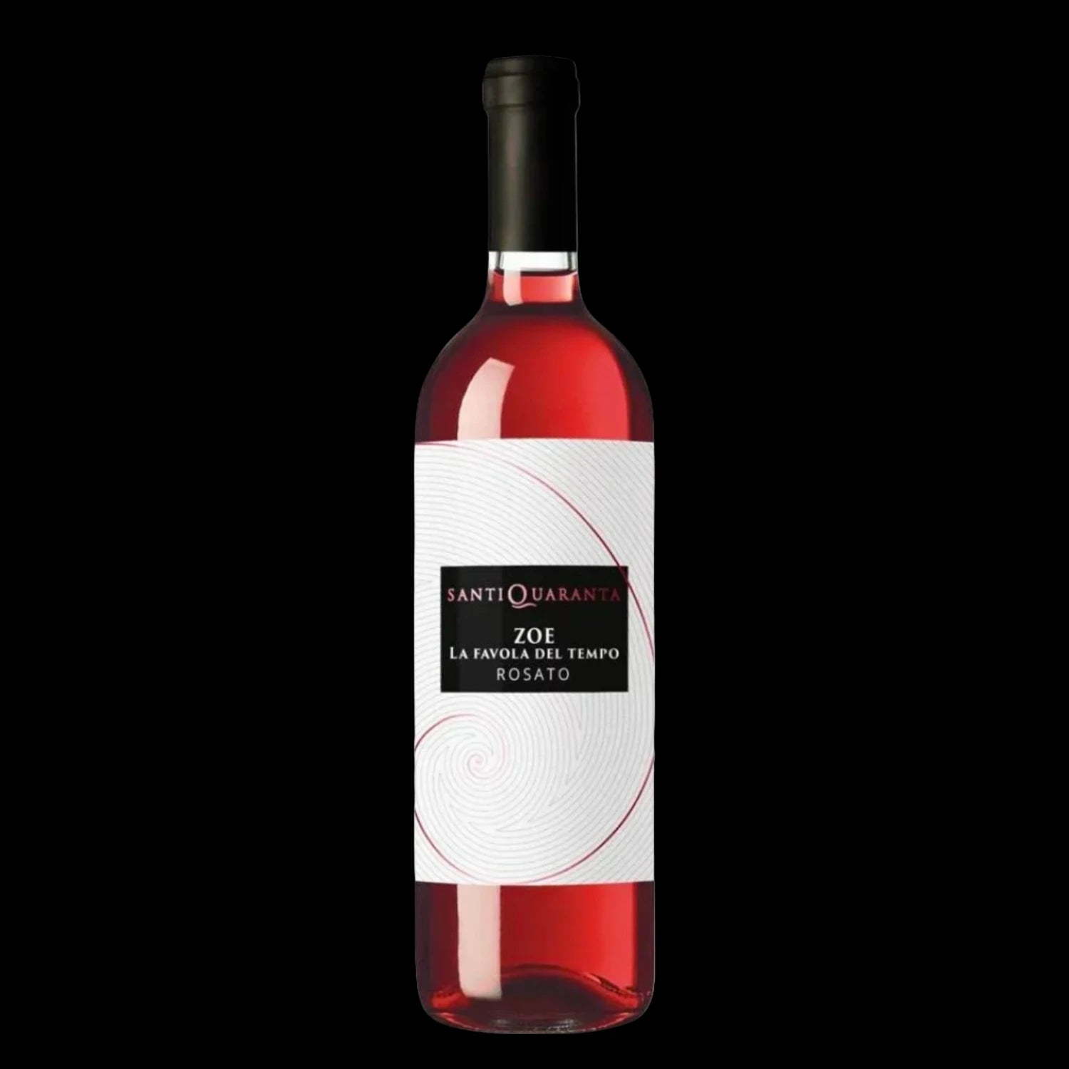 Eine Flasche Aglianico Rosato Sannio – Roséwein aus Sannio Benevento, Kampanien von Santiquaranta