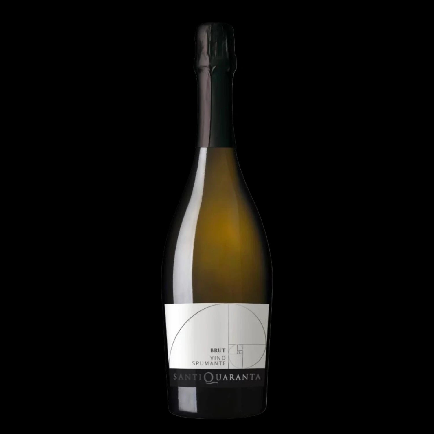 Eine Flasche Moscato Spumante Dolce – Schaumwein aus Sannio Benevento, Kampanien von Santiquaranta